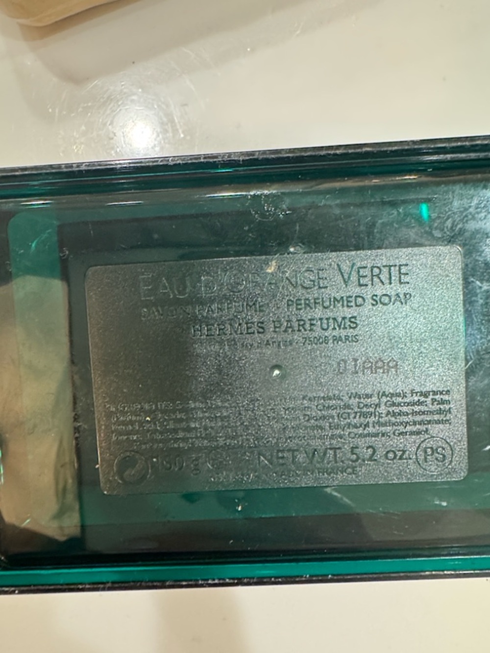 Hermès Soap Bar in Green Box - Picture 5 of 5
